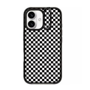Casetify Impact Ring Stand Case with MagSafe for iPhone 16 - Checker